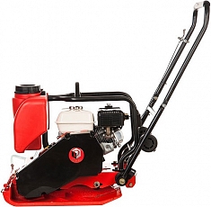 Бензиновая виброплита Diam VM-120/5.5H вид слева Бензиновая виброплита Diam VM-120/5.5H вид слева