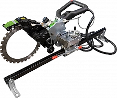 Использование ручной механической направляющей шины для кольцерезов Diamaster 1200 мм