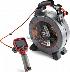 Камера для телеинспекции трубопроводов Ridgid micro CA-330 с системами Ridgid SeeSnake microReel