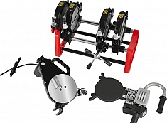 Механические стыковые сварочные аппараты для пнд труб Gas Fusion Red-250V4