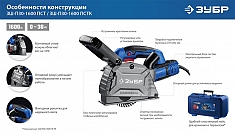 Особенности конструкции штробореза Зубр Профессионал ЗШ-П30-1600 ПСТК Особенности конструкции штробореза Зубр Профессионал ЗШ-П30-1600 ПСТК