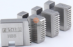 Плашки клуппа электрического резьбонарезного Hongli SQ30-2B 1/2"-2" BSPT R HSS