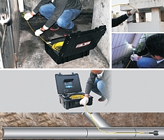 Применение проталкиваемой системы видеодиагностики трубопроводов Rotorica 3199F-40 Применение проталкиваемой системы видеодиагностики трубопроводов Rotorica 3199F-40